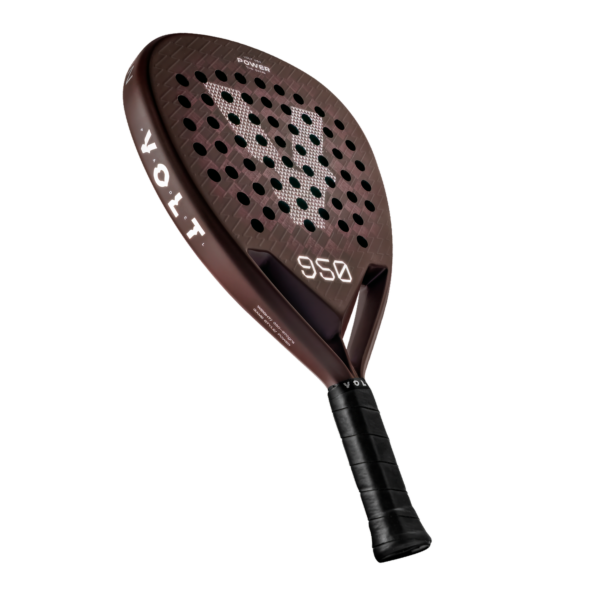 Raquete de padel Volt 950 v4 Bordeaux-2