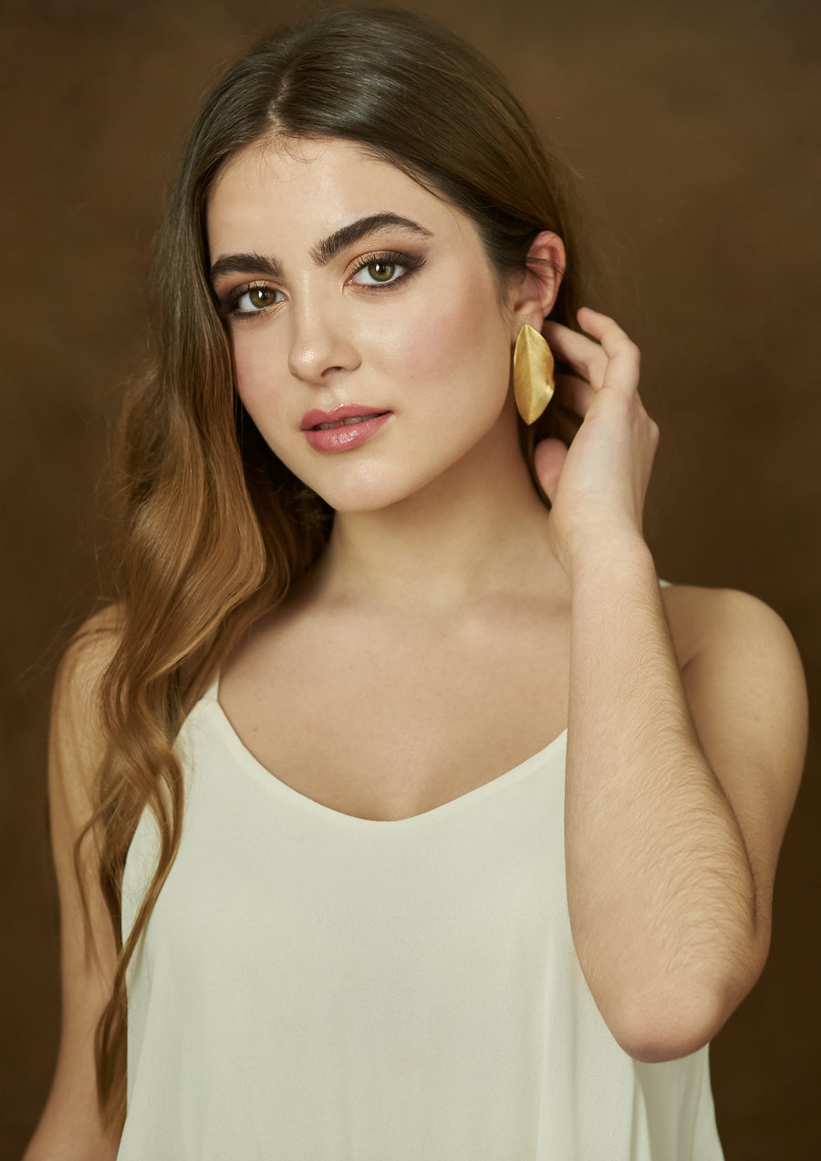 Brincos Folium Gold Ouro-2