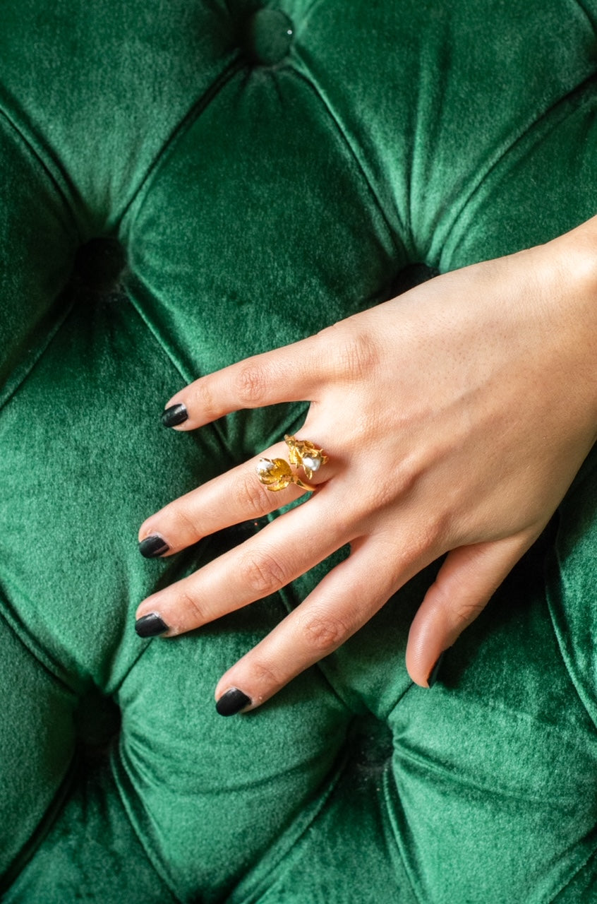 Anel Flos Gold Br Ouro-2