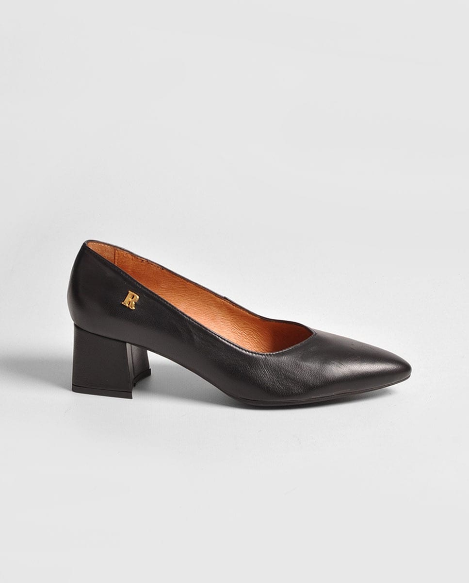 Sapato Pele Preto Preto-1