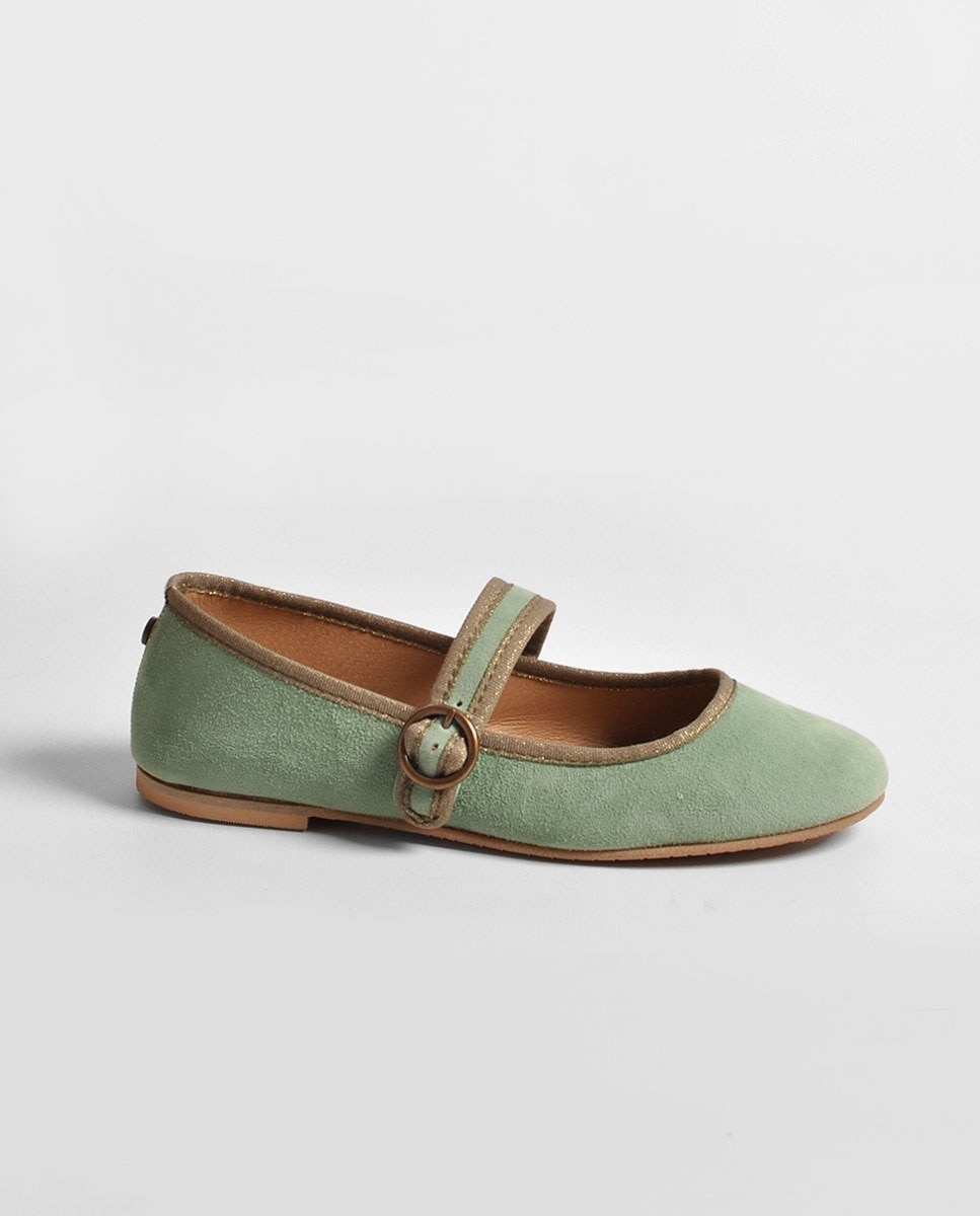 Sapato Camurça Verde Menta Verde-menta-1