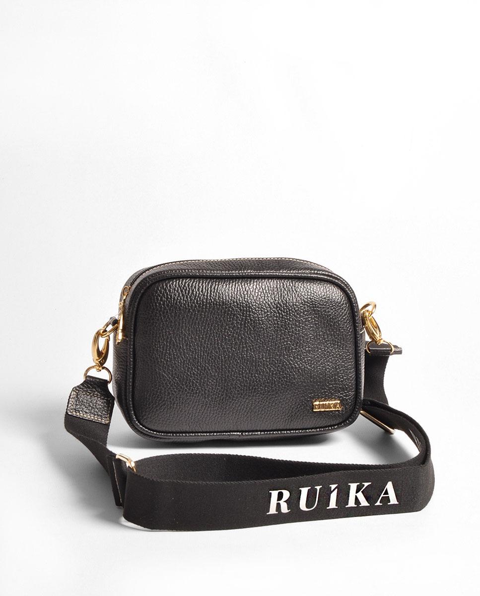 Mala Pequena em Pele - Preto Preto-2