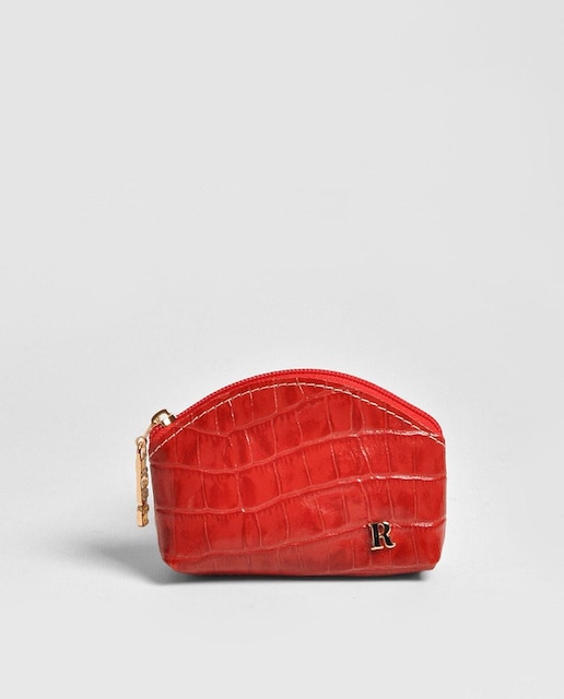 Imagem 0 de Porta-moedas em Croco Vermelho