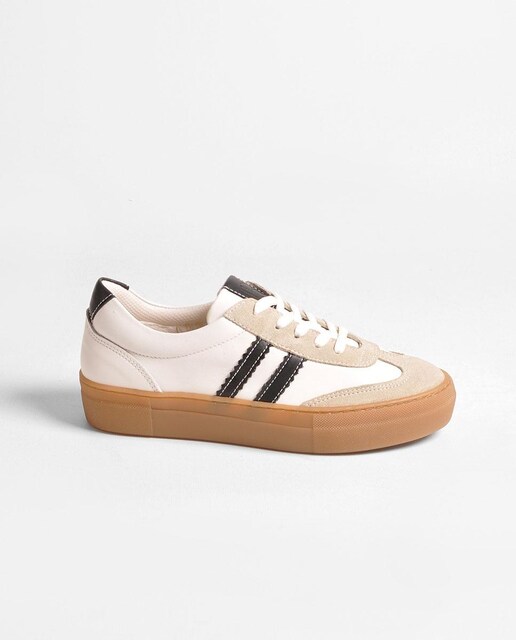 Imagem 0 de Tenis Pele Branco/Toup/Preto