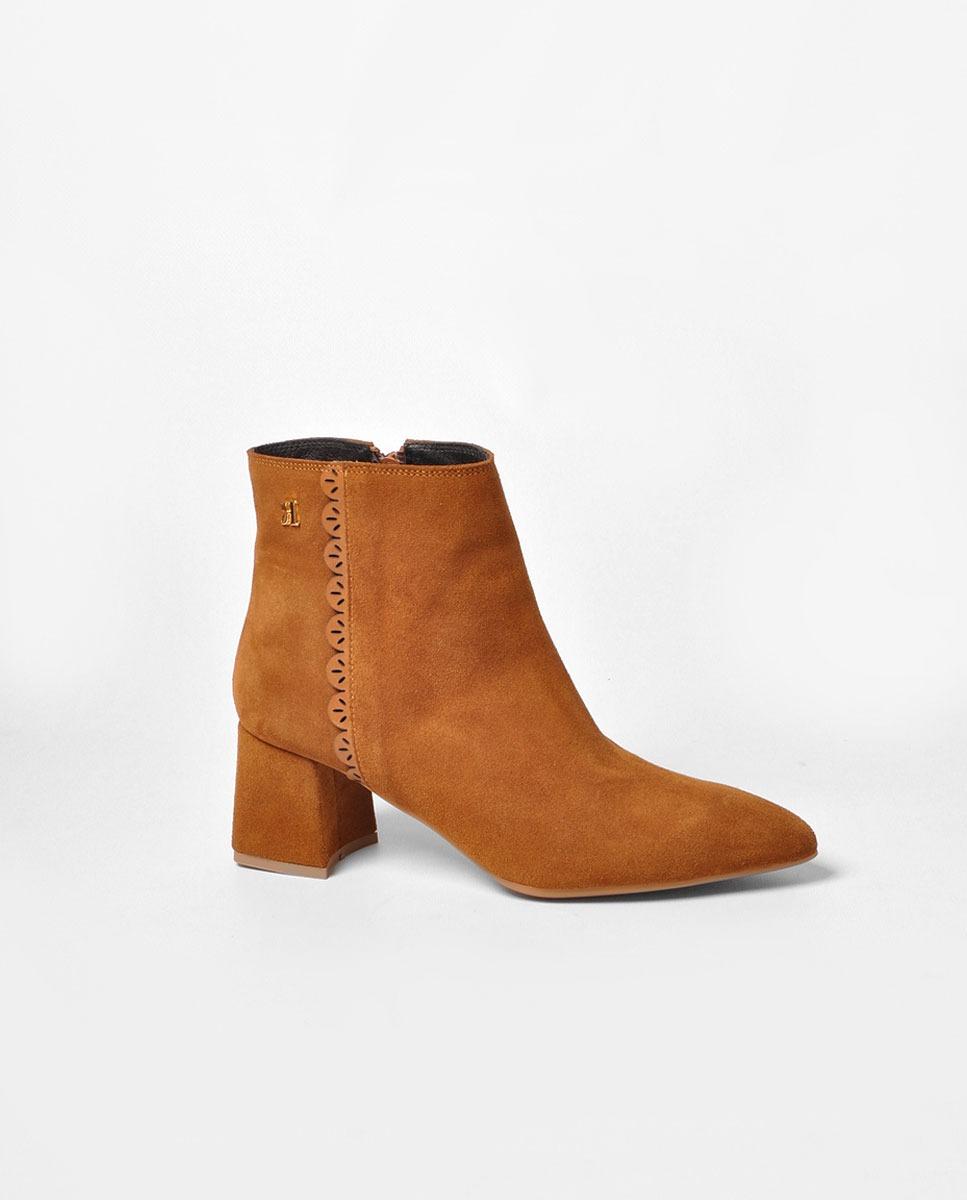 Bota em Camurça Camel Camel-1