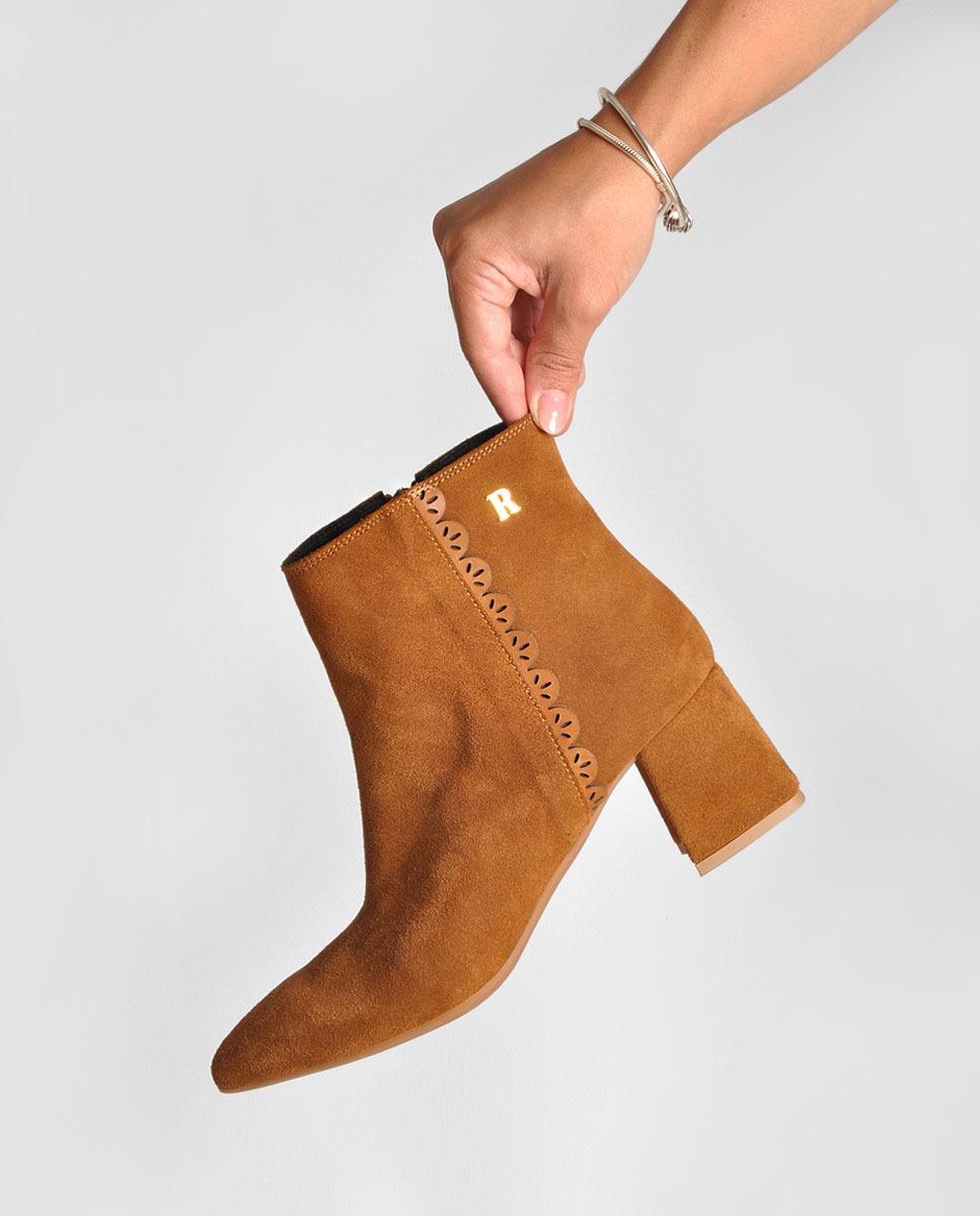 Bota em Camurça Camel Camel-2