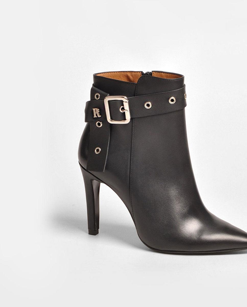 Bota em Pele Preto Preto-2