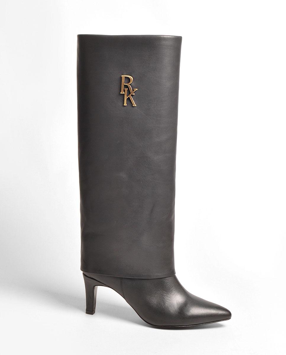 Bota em Pele Preto Preto-1