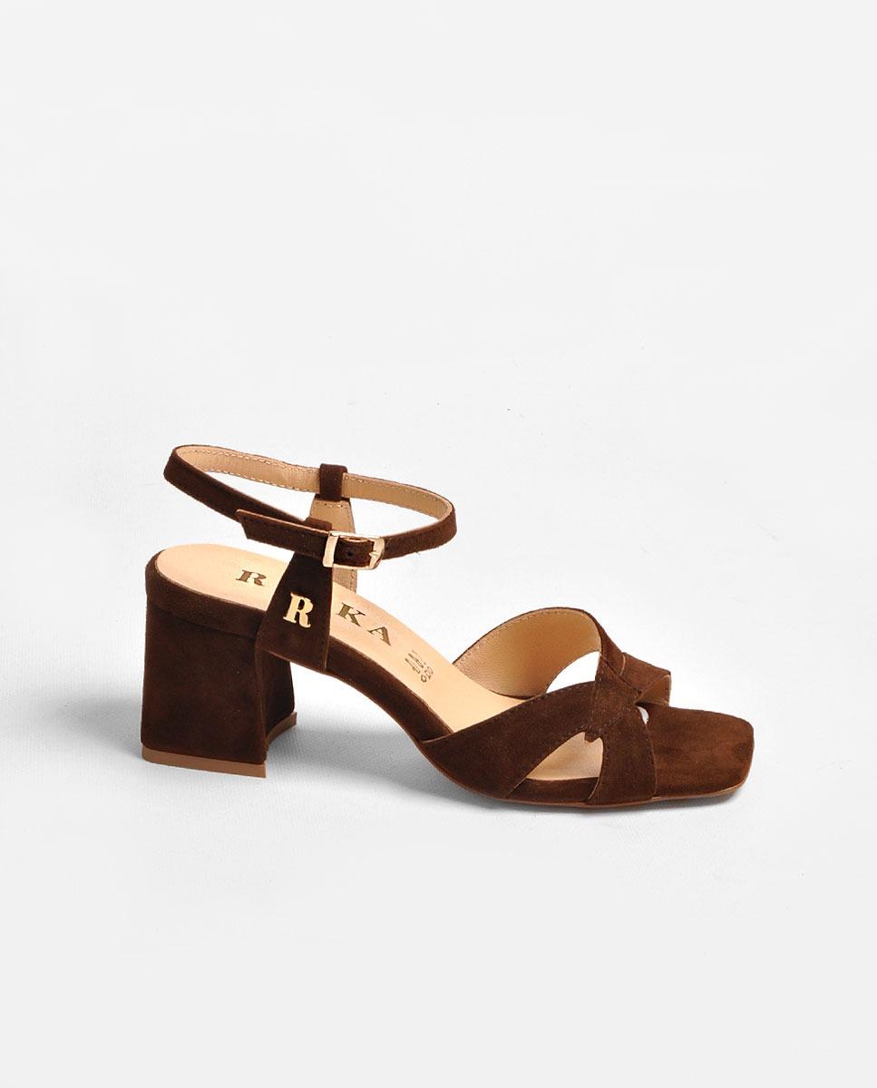 Imagem 0 de Sandália em Camurça