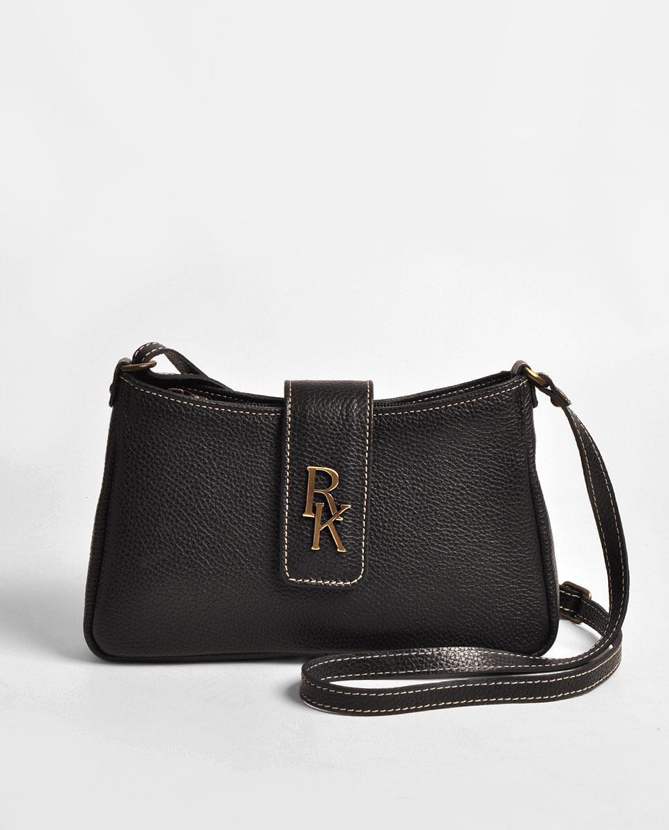 Imagem 0 de Mala Pequena em Pele Preto