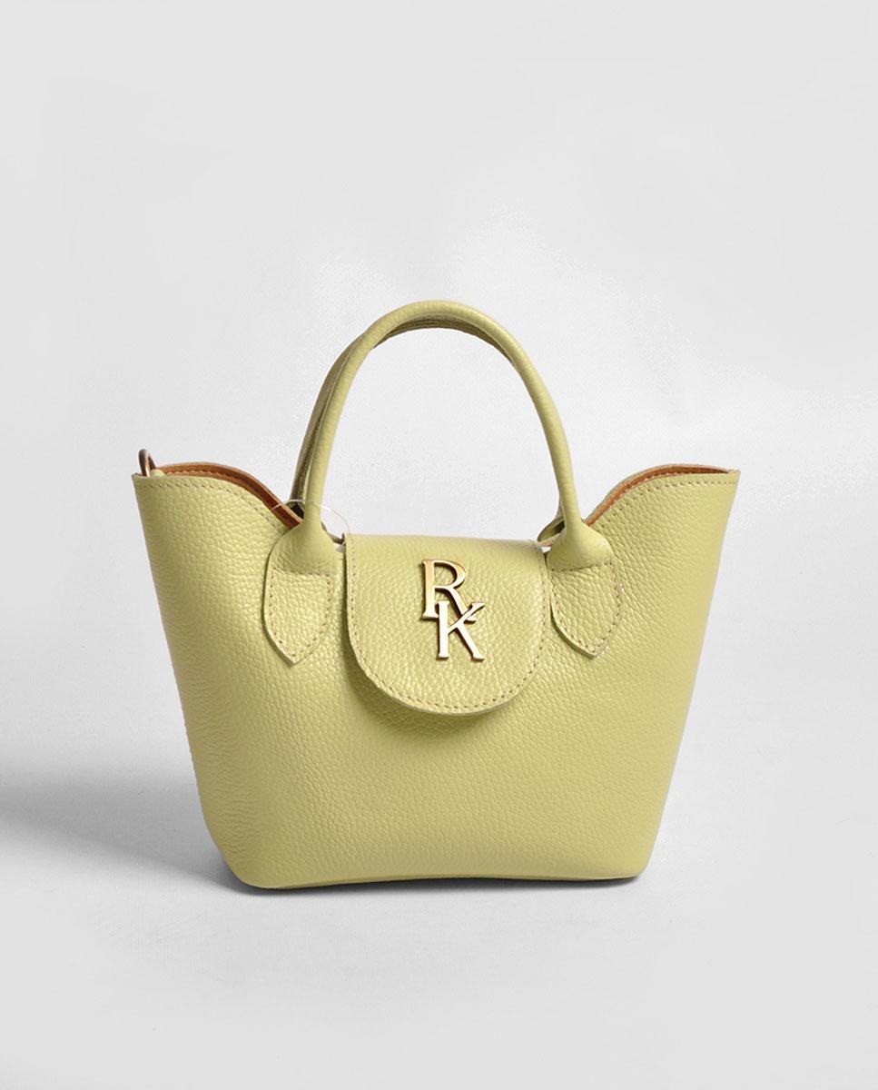 Imagem 0 de Mala Pequena em Pele Verde Claro