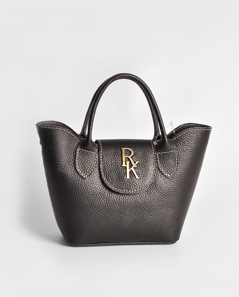 Imagem 0 de Mala Pequena em Pele Preto