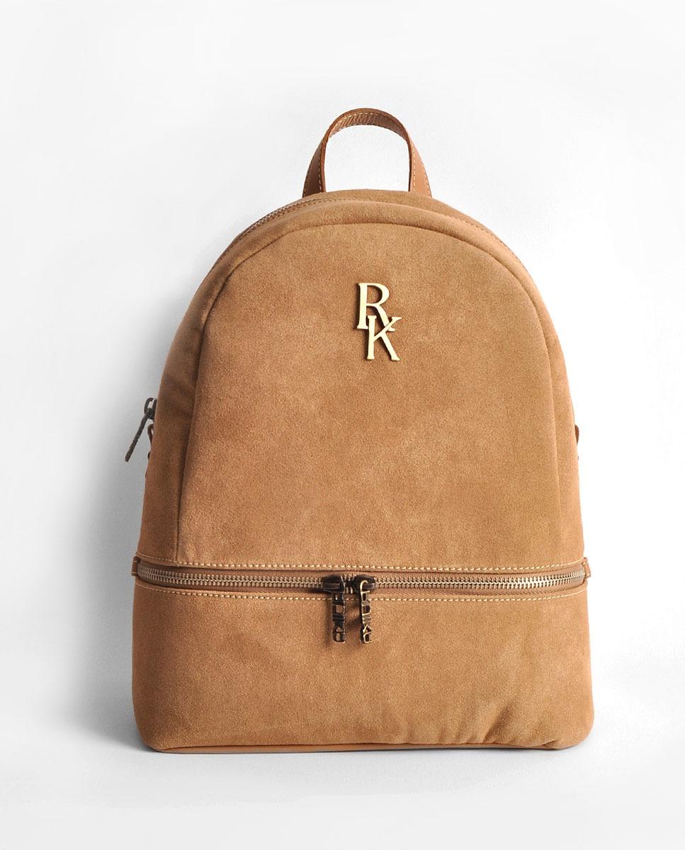 Imagem 0 de Mochila Grande em Suede Sacco