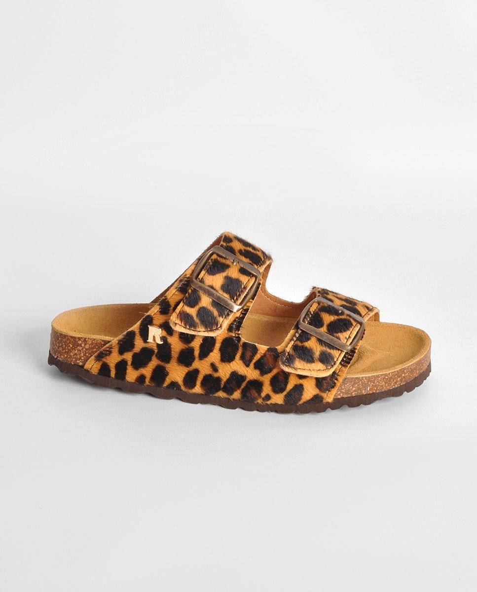 Imagem 0 de Chinelo em Pelo Leopardo