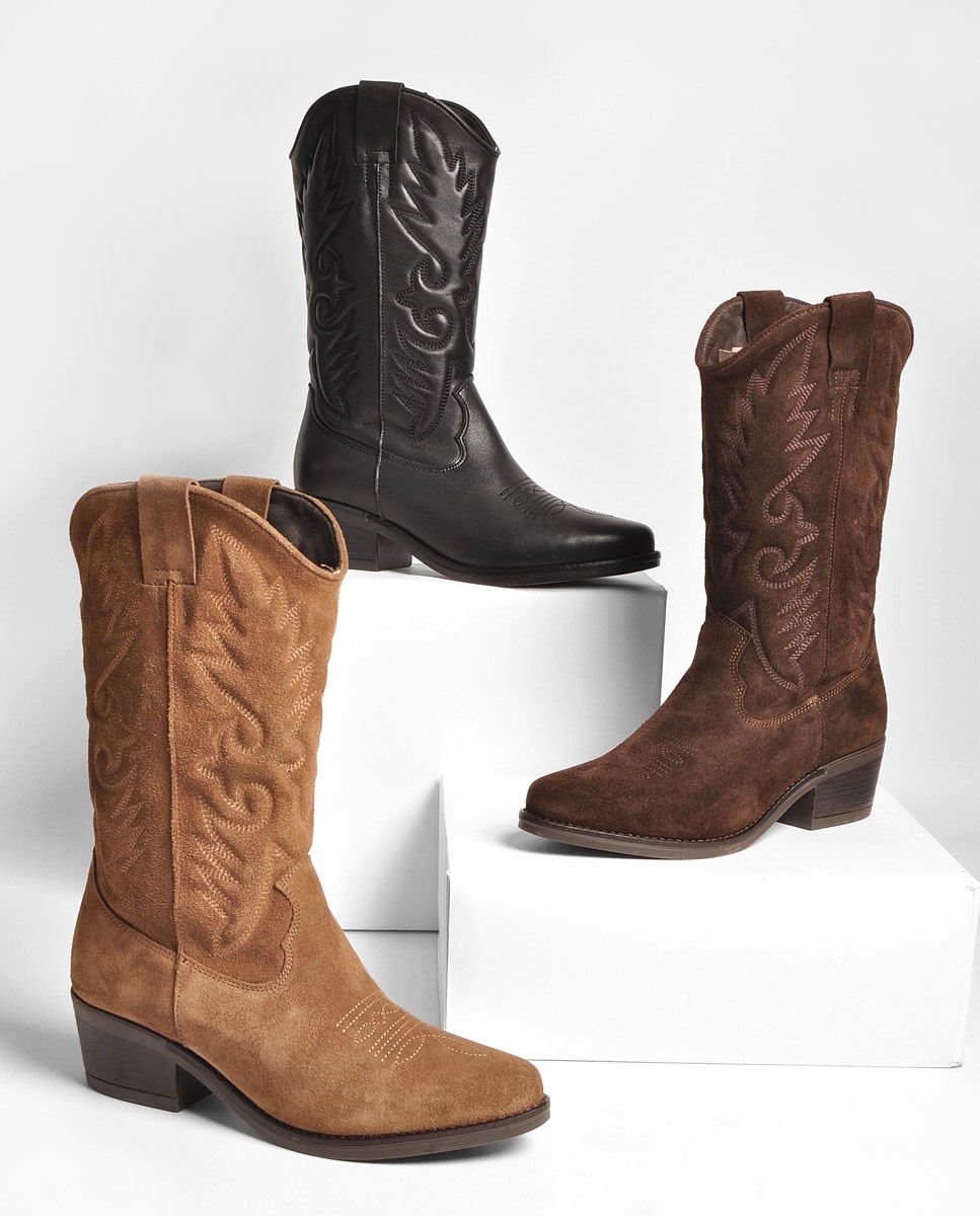 Bota em Camurça Taupé Taupe-2