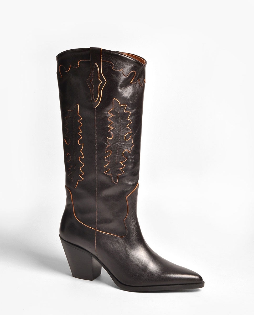 Imagem 0 de Bota em Pele Redwood