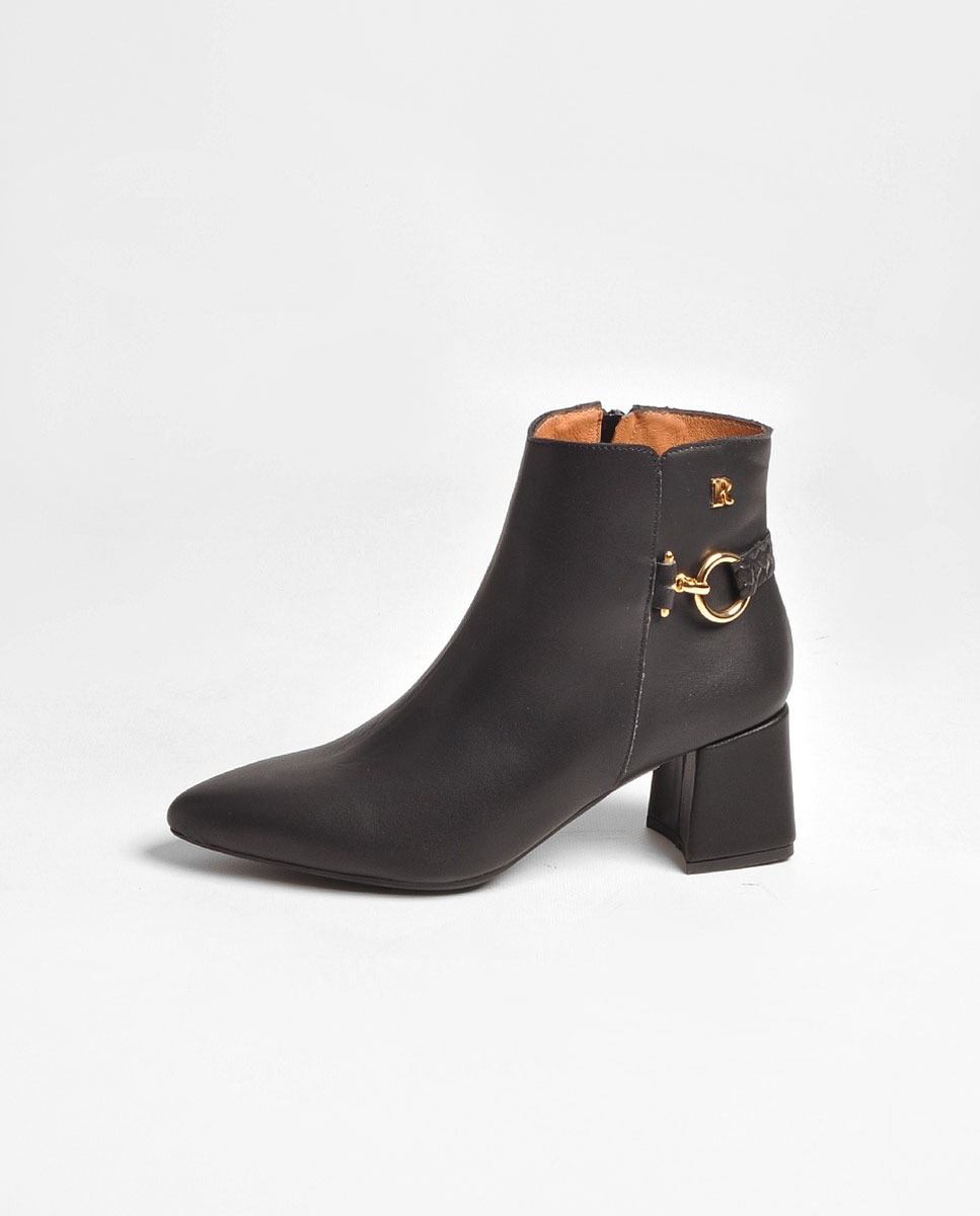 Imagem 1 de Bota em Pele Preto