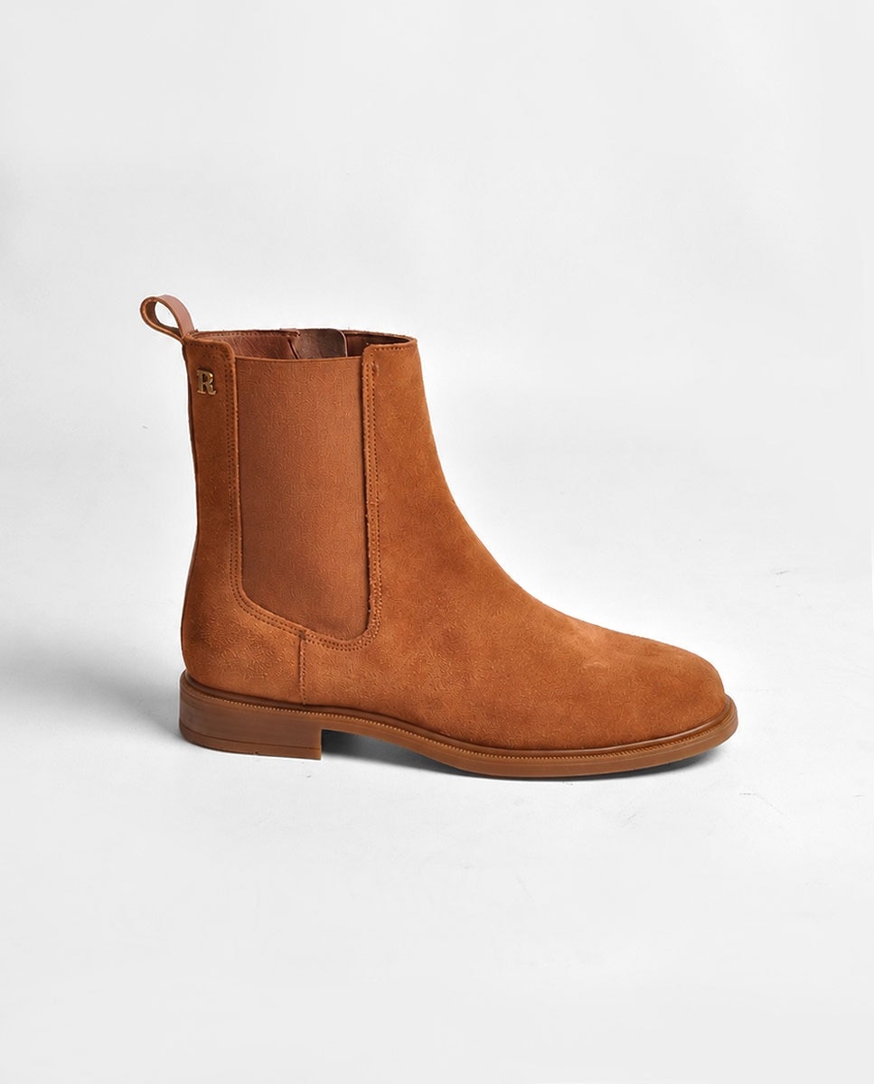 Imagem 1 de Bota em Camurça Cognac