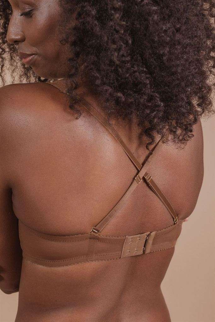 Soutien Triangular sem aro Nude-3