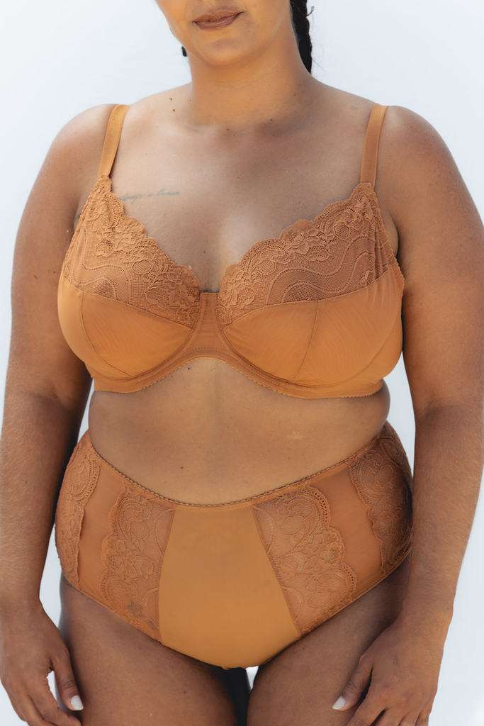 Soutien Envolvente com aro Nude-2