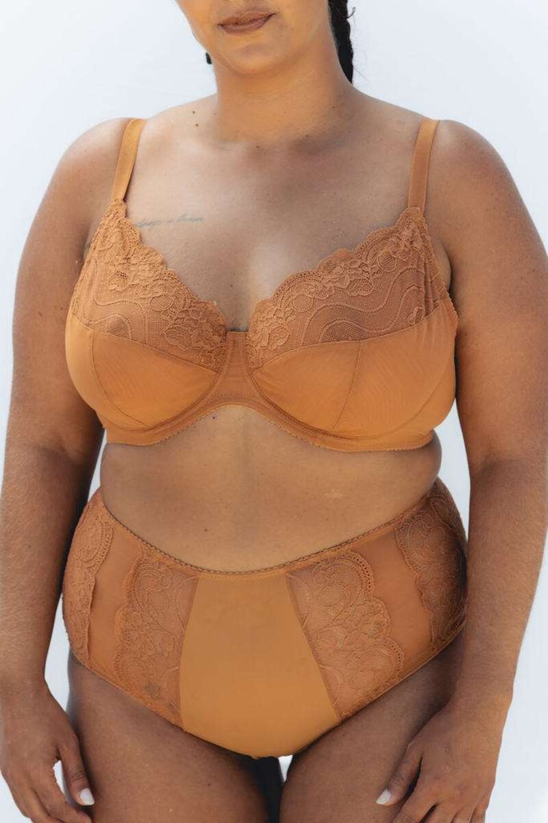 Soutien Envolvente com aro Nude-2