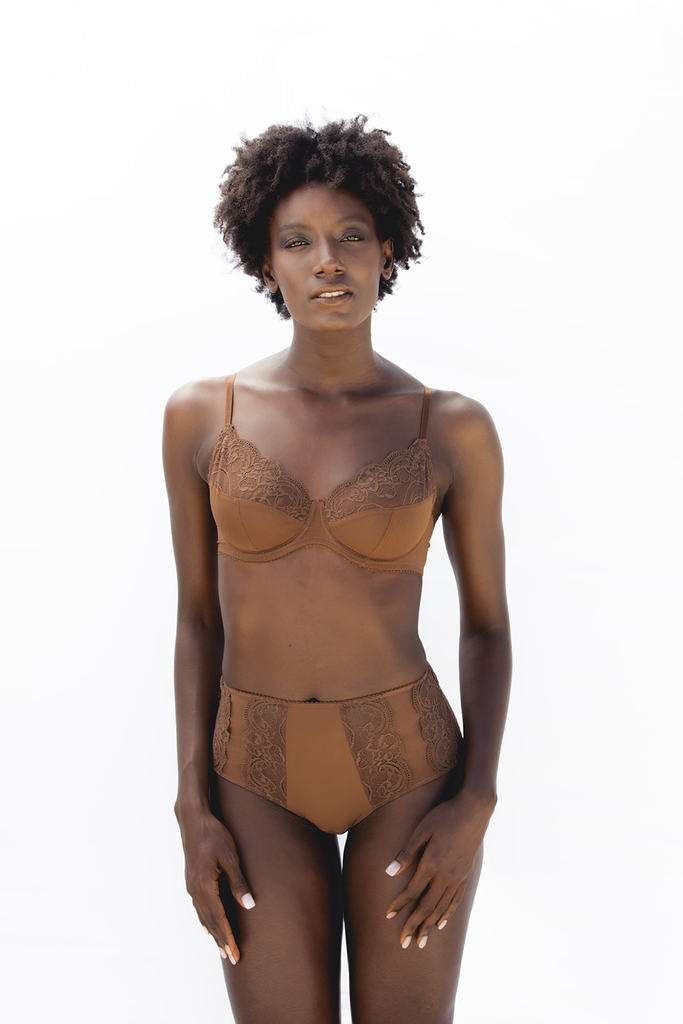 Soutien Envolvente com aro Nude-1