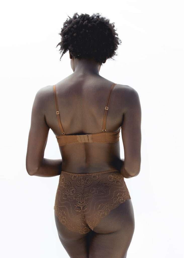Soutien Envolvente com aro Nude-3