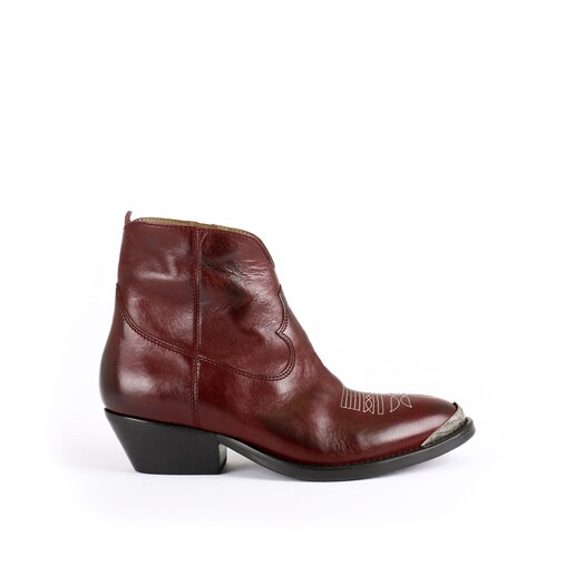 Imagem 0 de Bota de mulher Catarina Martins em pele Bordeaux