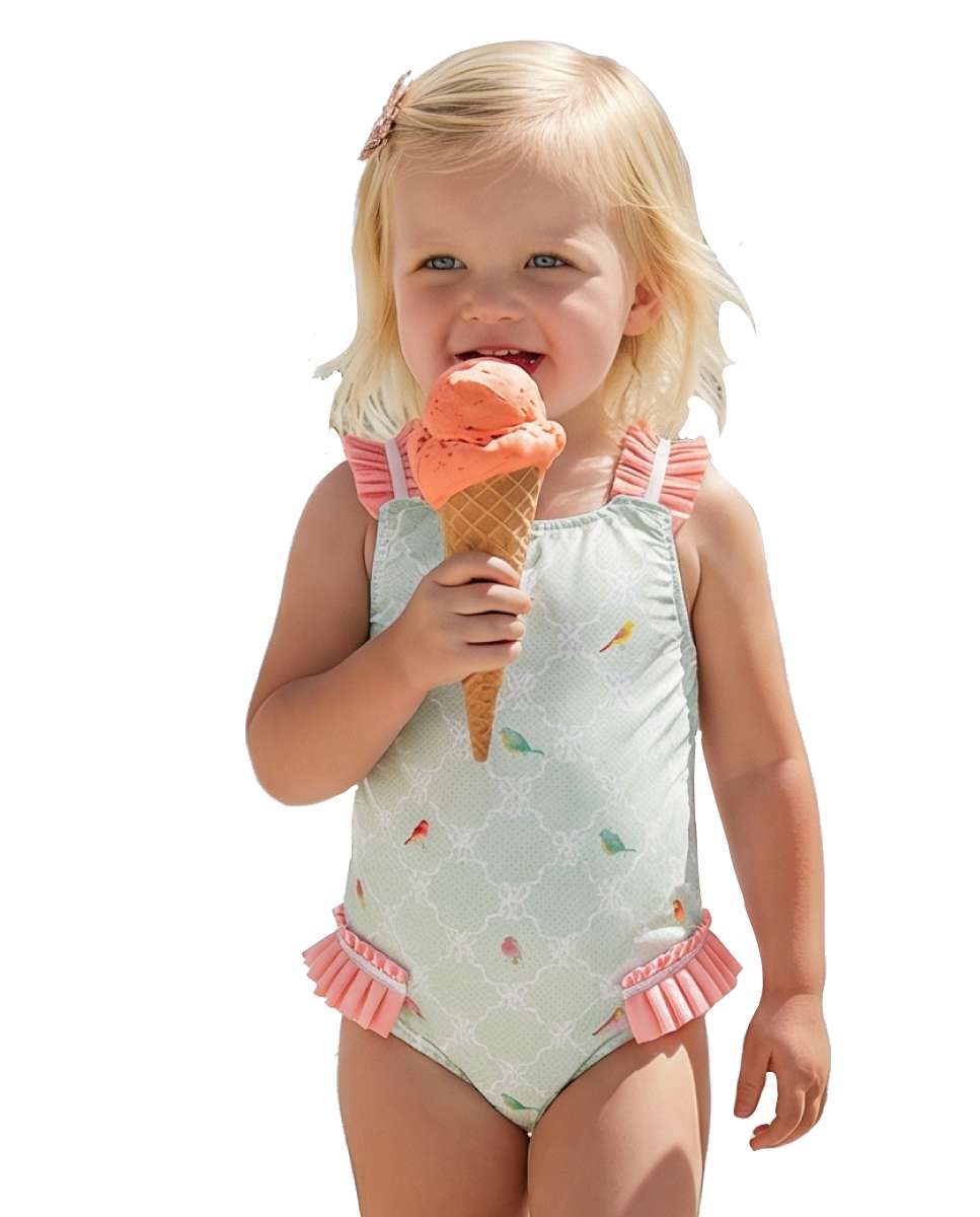 Imagem 0 de Fato de Banho com Passarinhos