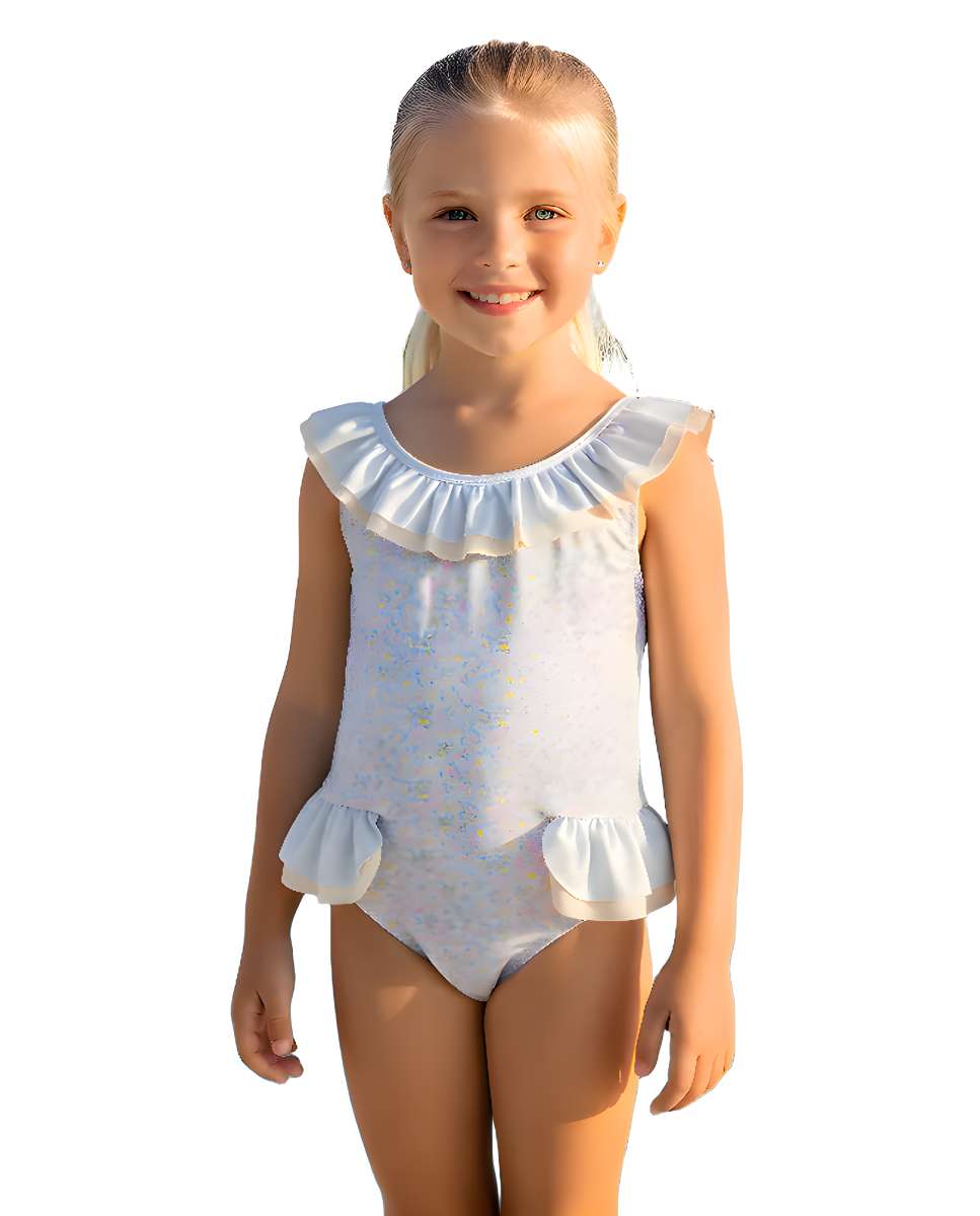 Imagem 0 de Fato de Banho com Flores Campestre