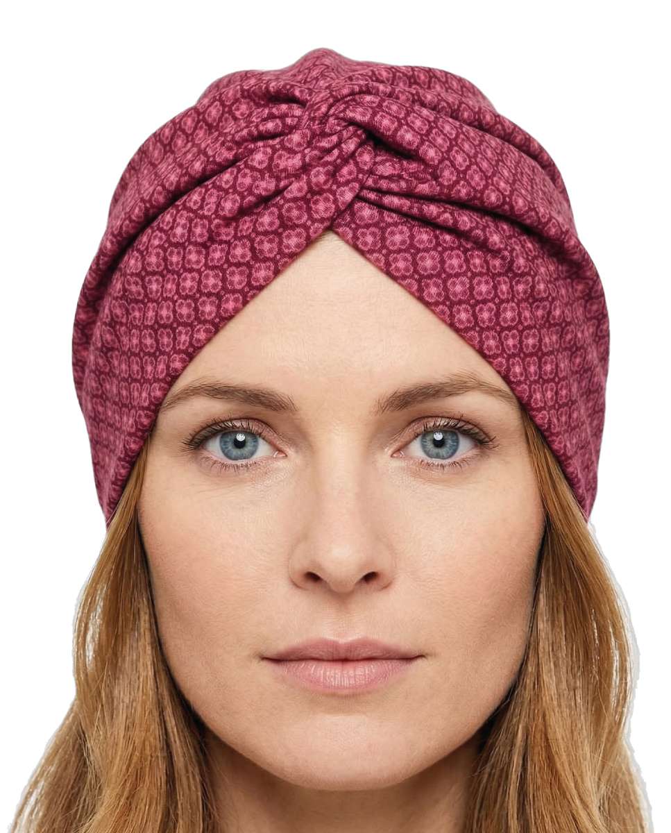 Imagem 0 de Turbante em Malha Padrão Losango