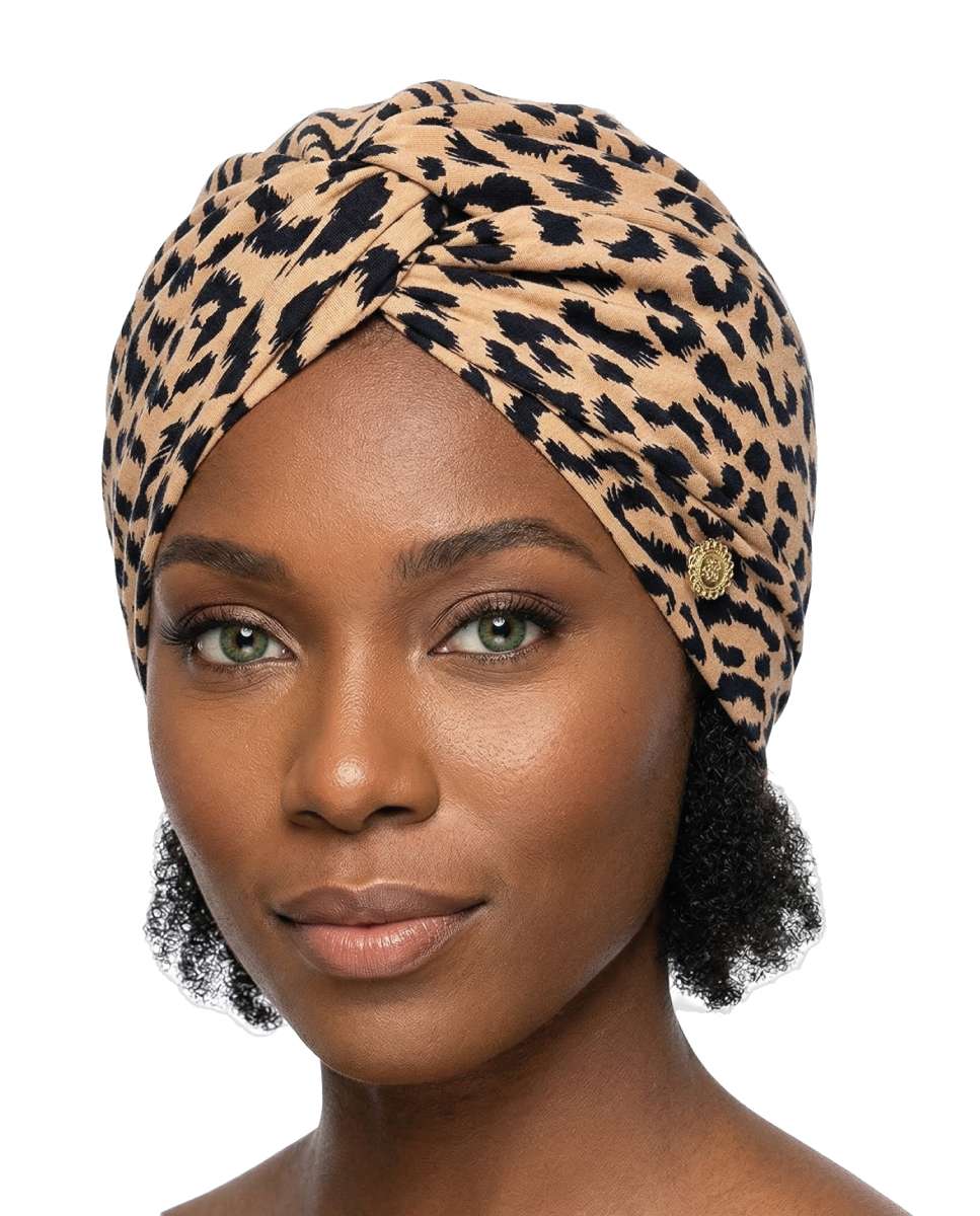 Imagem 0 de Turbante em Malha Padrão Trigresse
