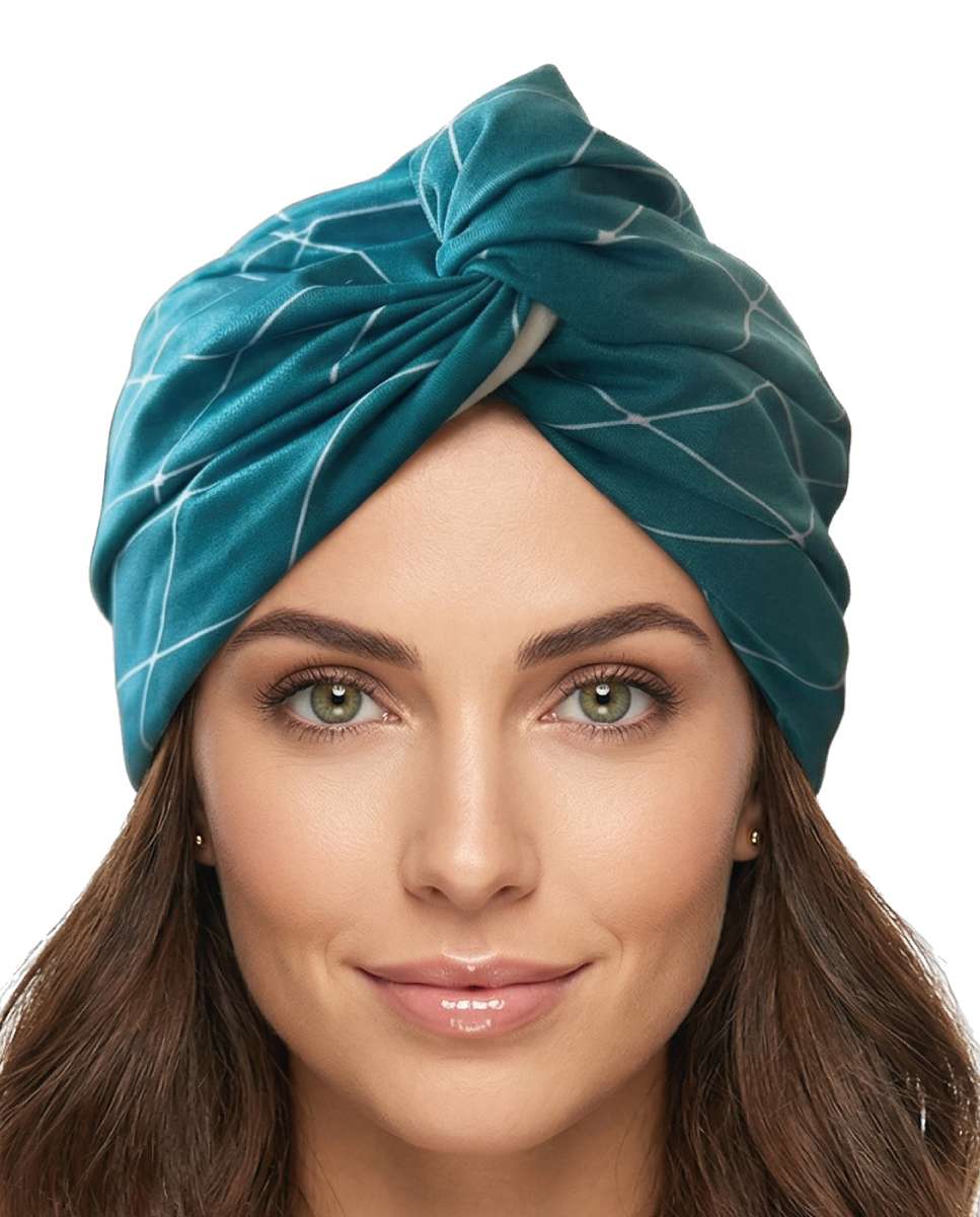 Imagem 0 de Turbante em Malha Padrão Abestrato