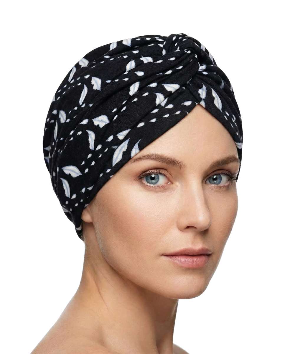 Imagem 0 de Turbante em Malha Padrão Beijinhos