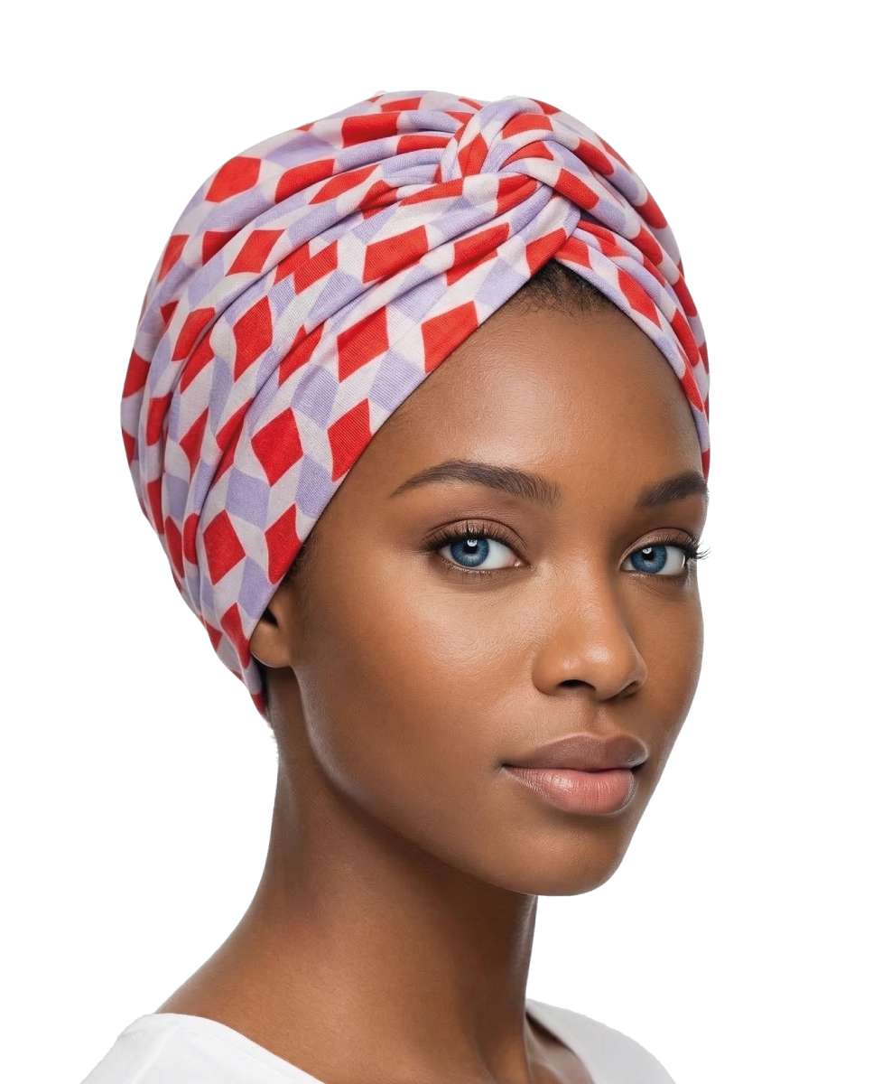 Imagem 0 de Turbante em Malha Colorido