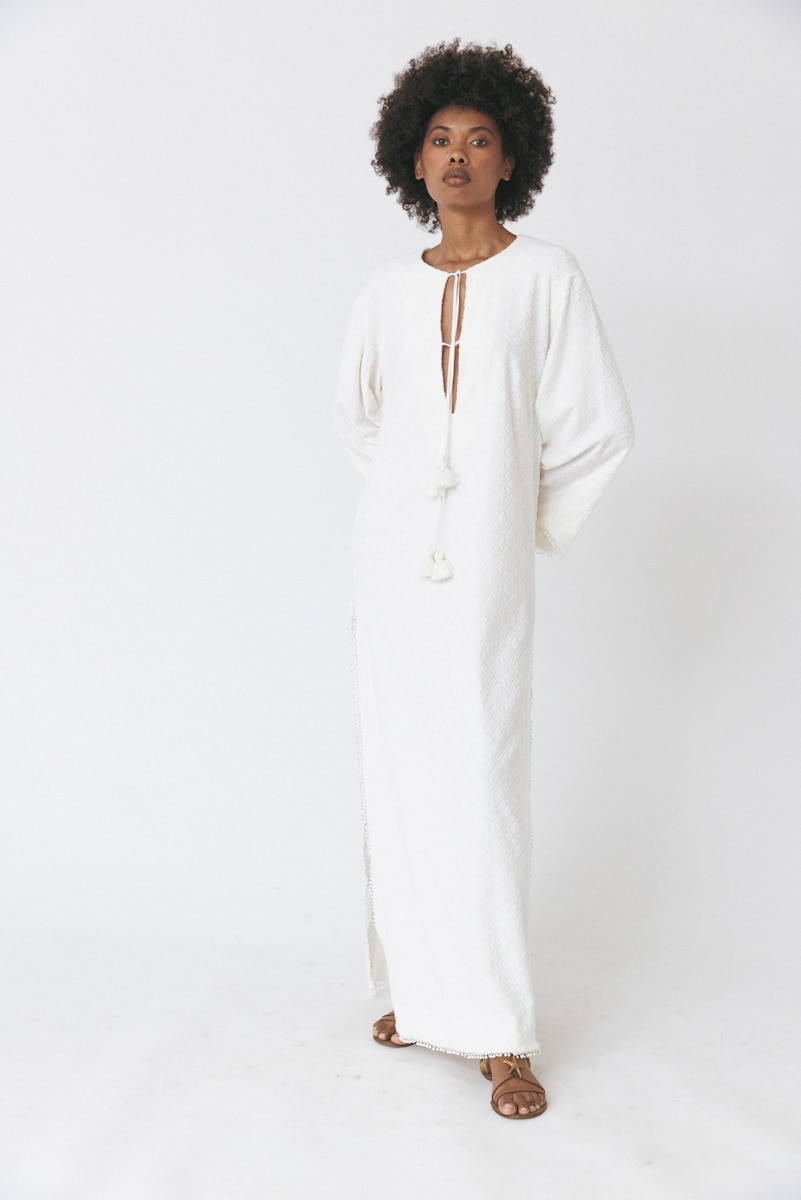 Kaftan Maxi Cru-2
