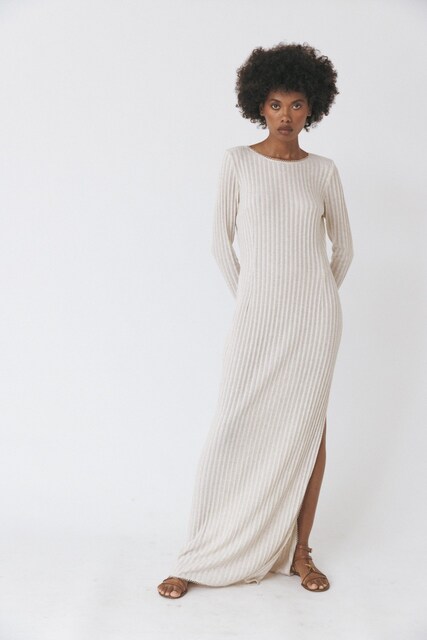 Imagem 0 de Vestido Malha Lurex