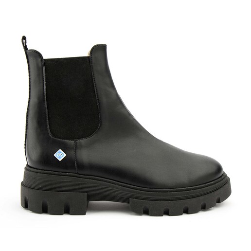 Imagem 0 de Botins estilo chelsea vegan de senhora pretos