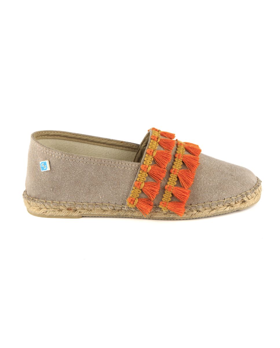 Imagem 0 de Alpercatas Espadrille Vegan de Algodão Reciclado - Bege
