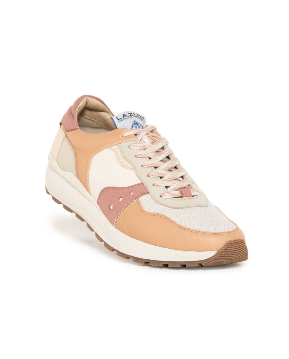 Sapatilhas Vegan de Mulher - Rosa Multicolor-3