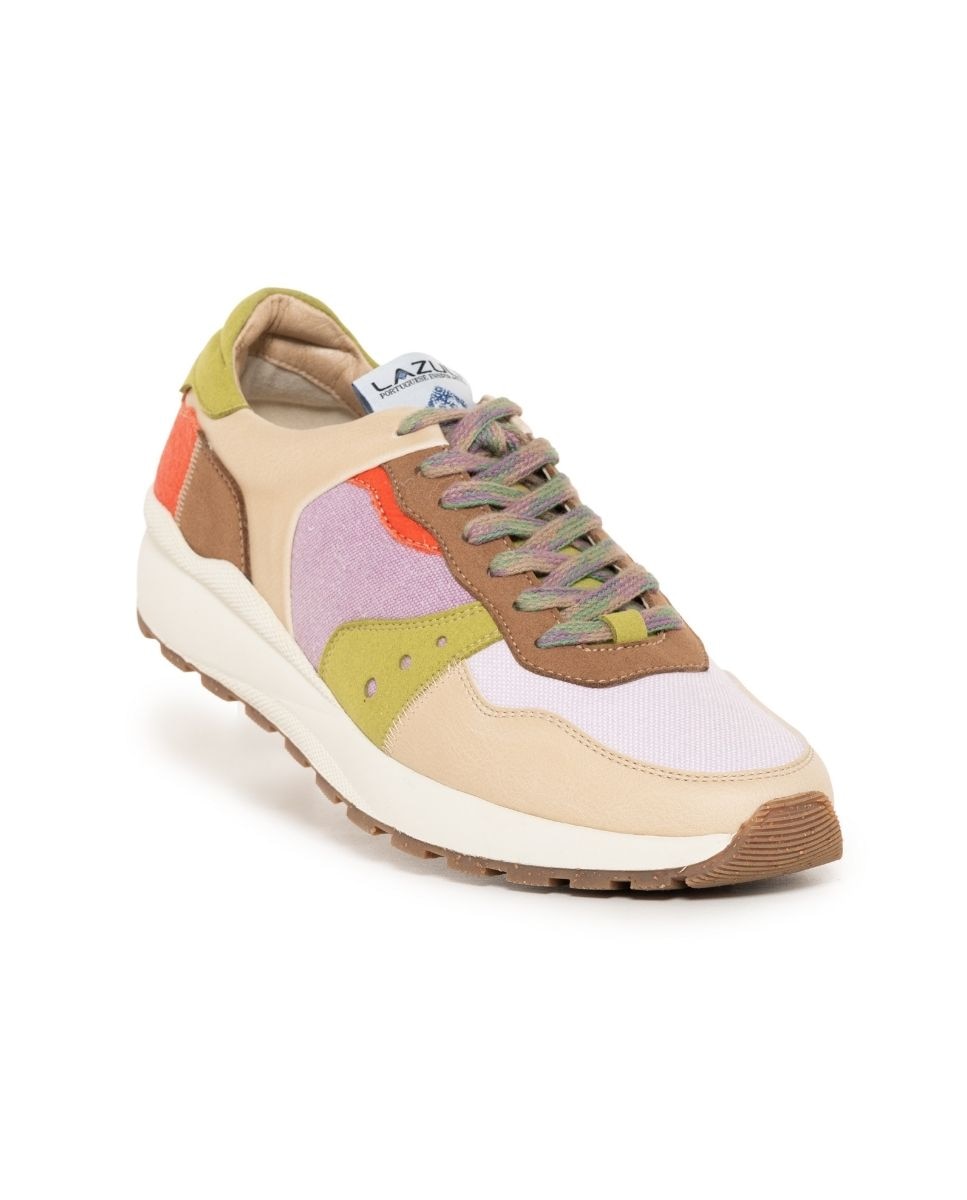 Sapatilhas Vegan de Mulher - Verde Multicolor-3