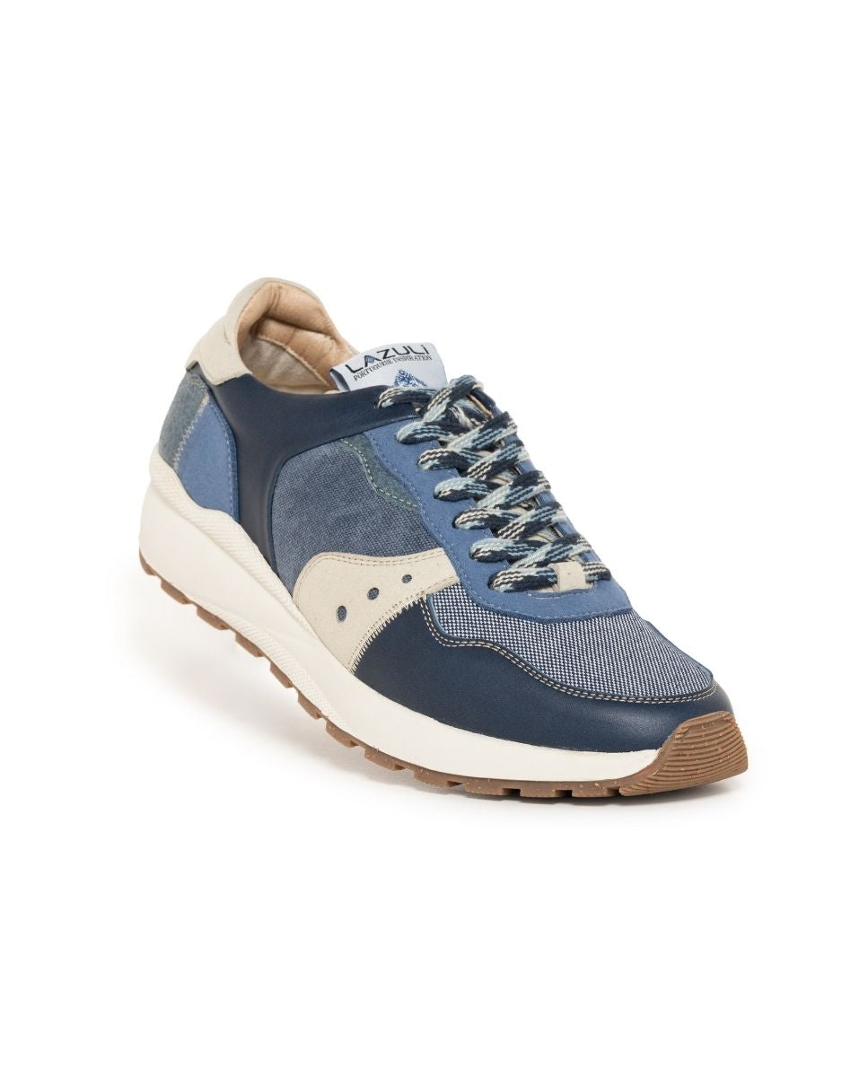 Sapatilhas Vegan de Mulher - Azul Multicolor-3