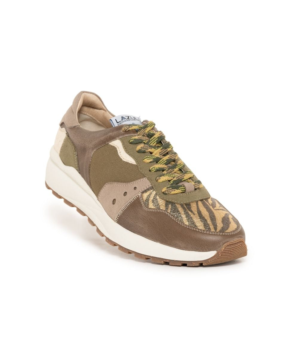 Sapatilhas Vegan de Mulher com Padrão Multicolor-3