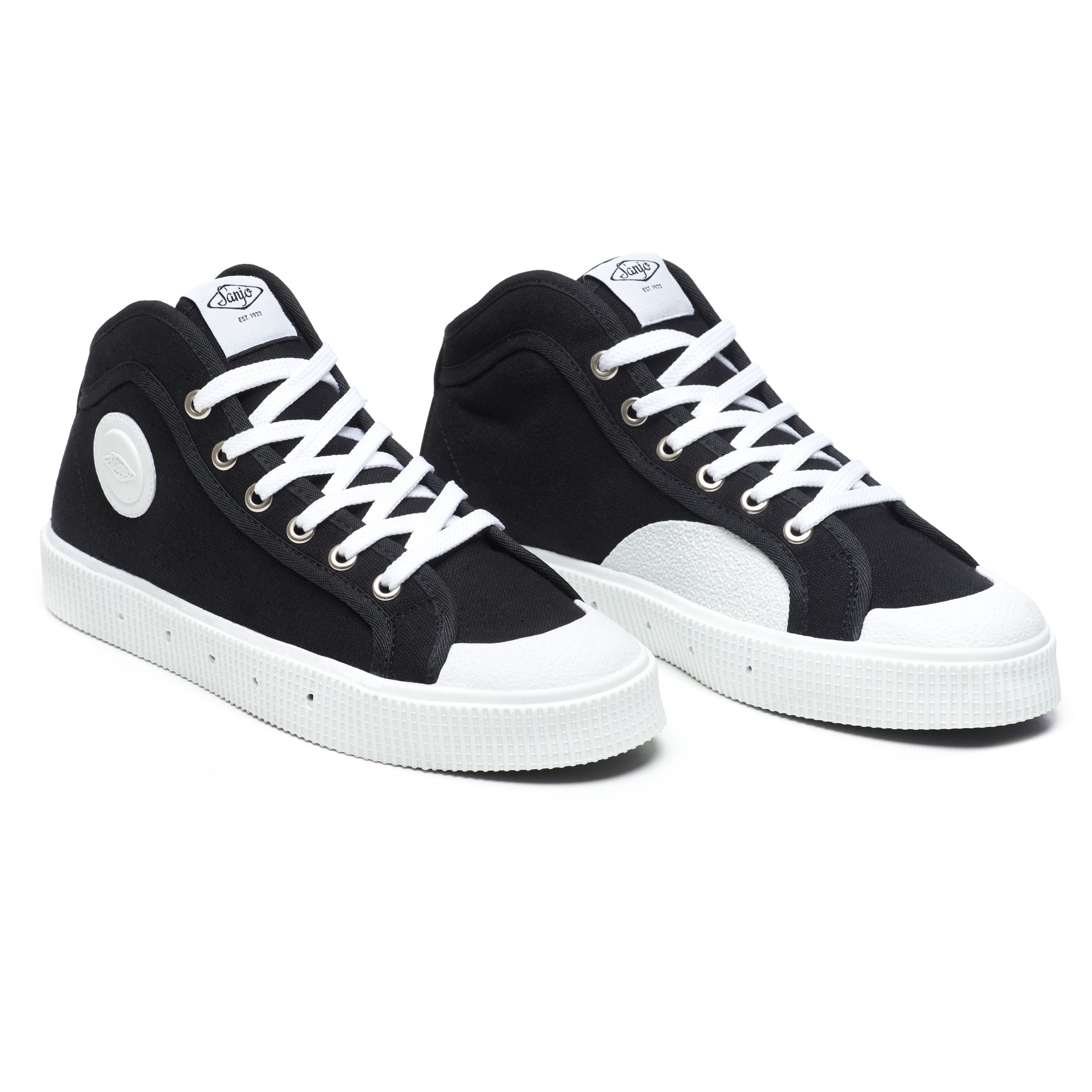 Sapatilhas Sapatilhas Sanjo K100 // Black Preto-2