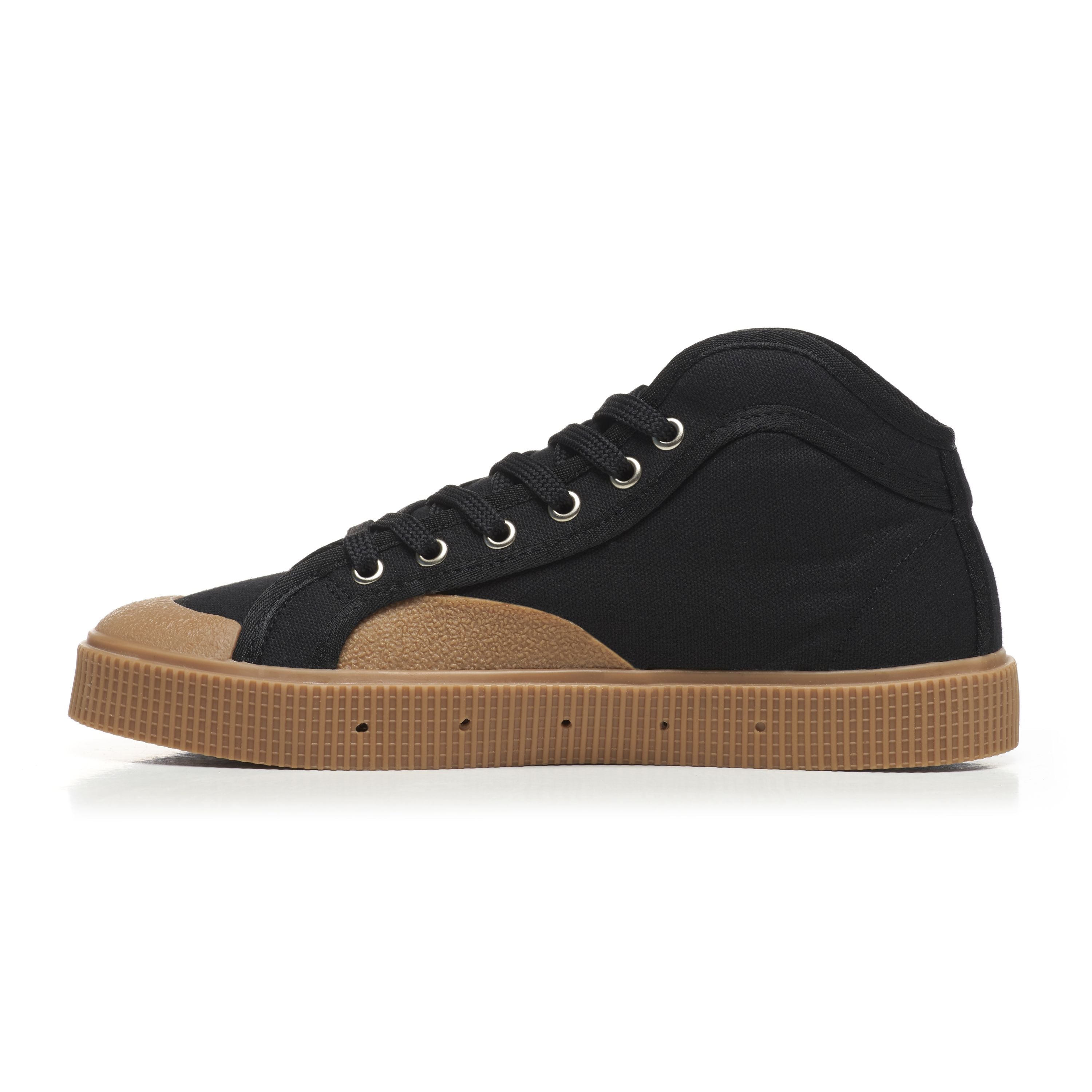 Sapatilhas Sapatilhas Sanjo K100 // Black-Gum Preto-4