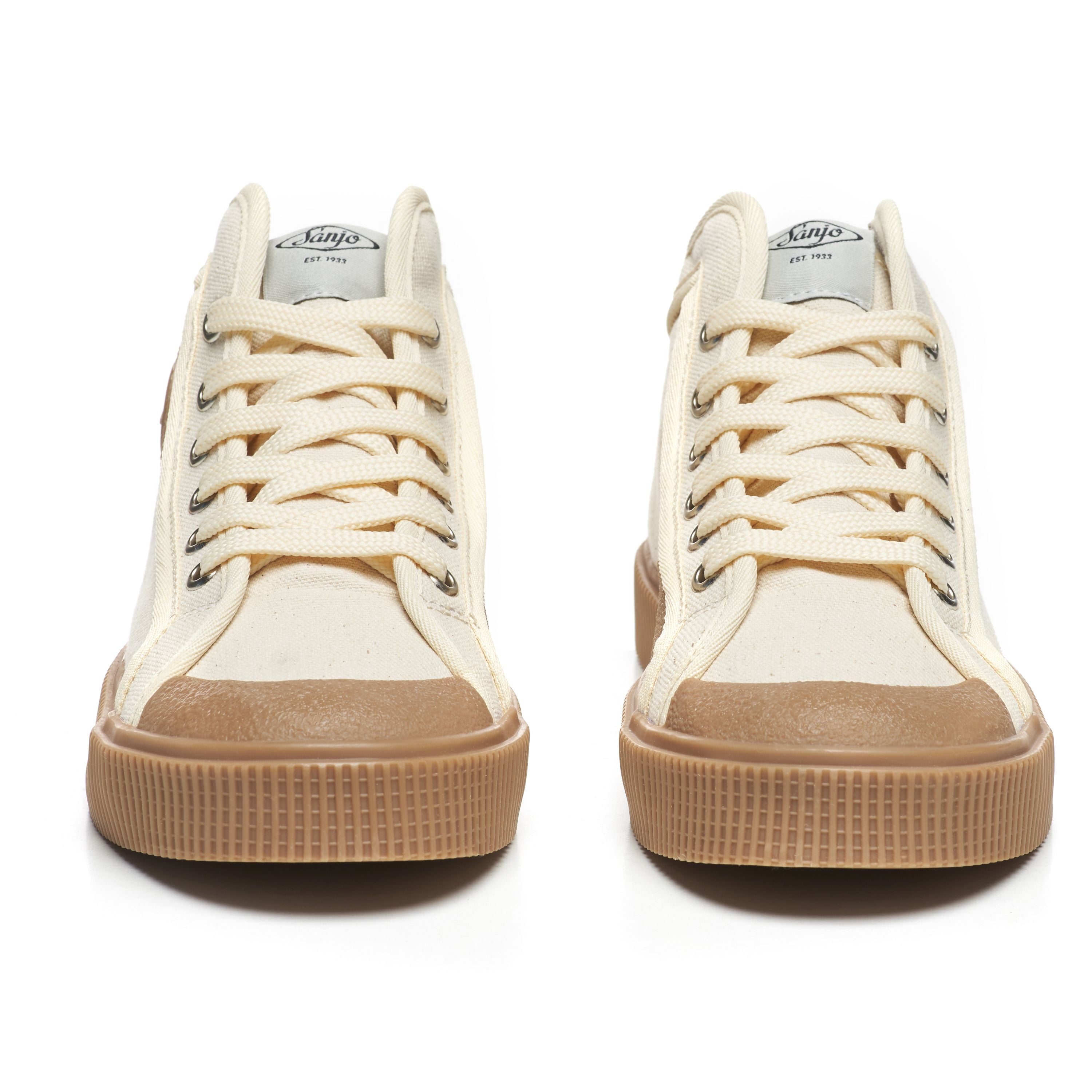 Sapatilhas Sapatilhas Sanjo K100 // Ecru-Gum Cru-3