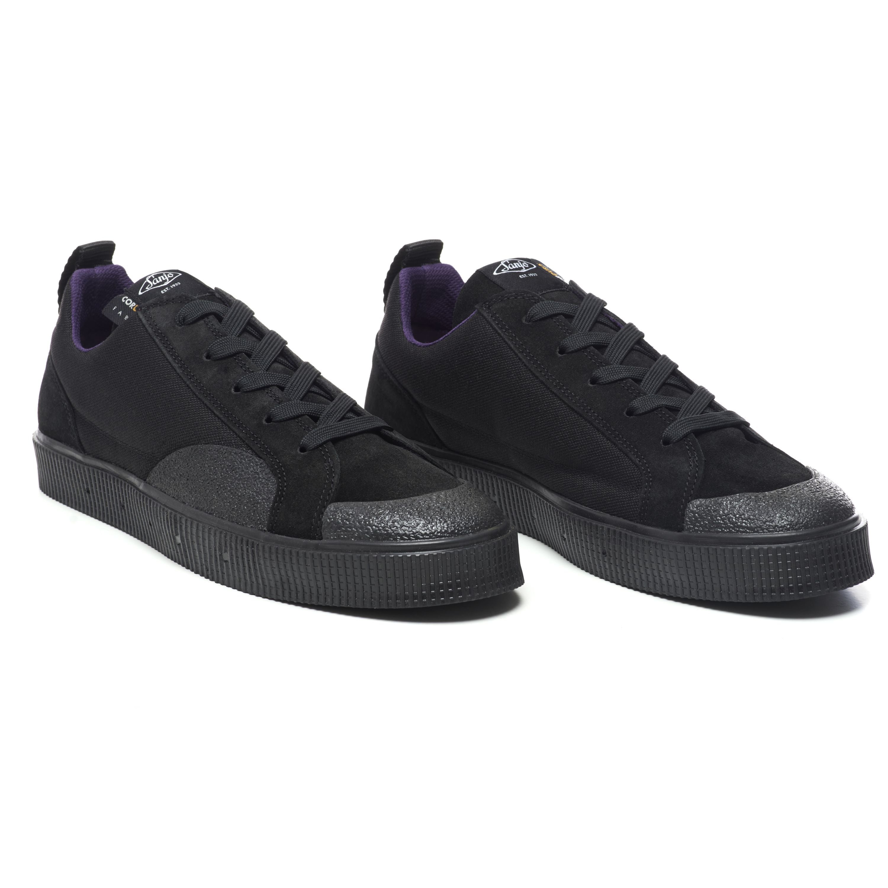 Sapatilhas Sanjo teste V2 // All Black Preto-2