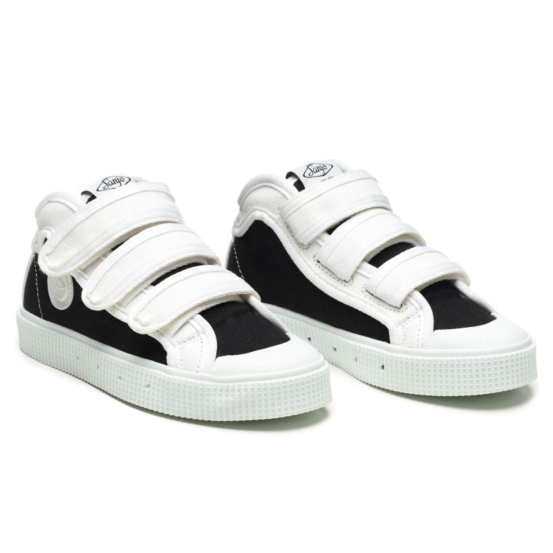 Sapatilhas Sanjo Kids V100 // Black & White Multicolor-2