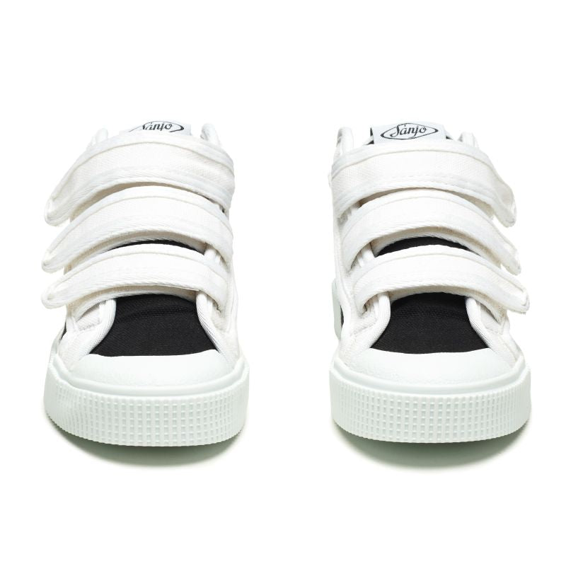 Sapatilhas Sanjo Kids V100 // Black & White Multicolor-3