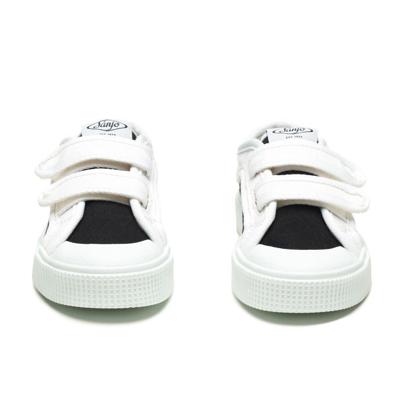 Sapatilhas Sanjo Kids V200 // Black & White Branco-3